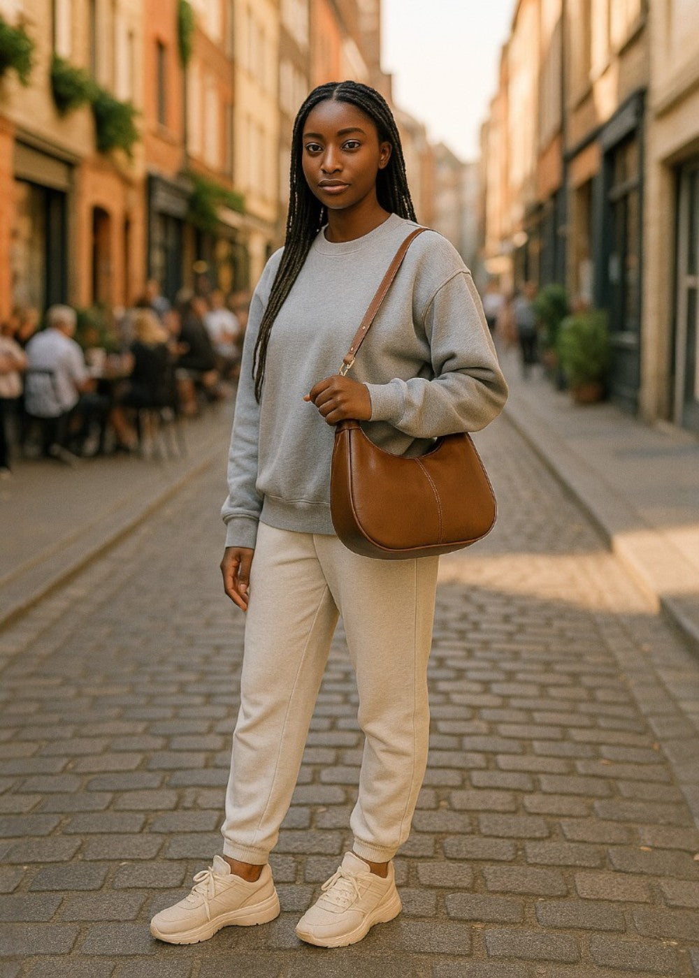 Sarah länsityylinen laukku